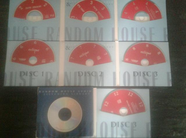 Random House audio. coleção completa com 13 cds