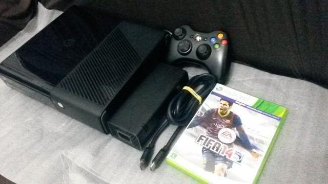 Xbox super slim + fifa 14, tudo na caixa com garantia