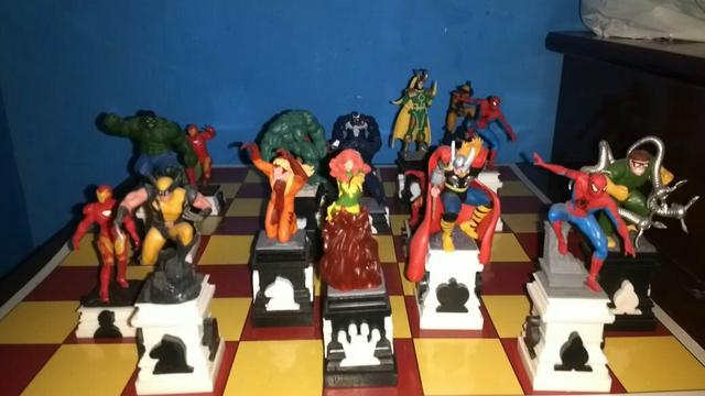 Coleção de xadrez da marvel