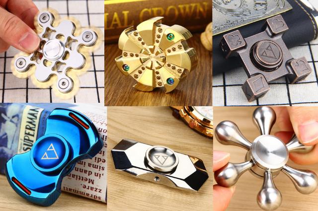 Hand Spinner De Metal Exclusivo