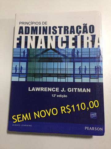 Livro administração financeira
