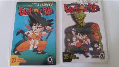 Mangá Dragonball 23 e 25 Conrad