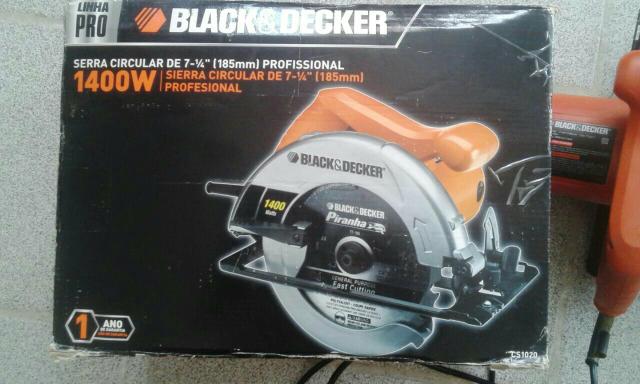 Serra circular Black e Decker w