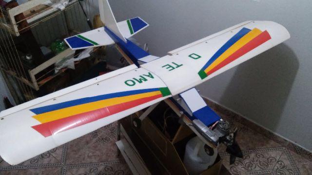 Aviao Controle Remoto Gasolina Modelismo Profissional