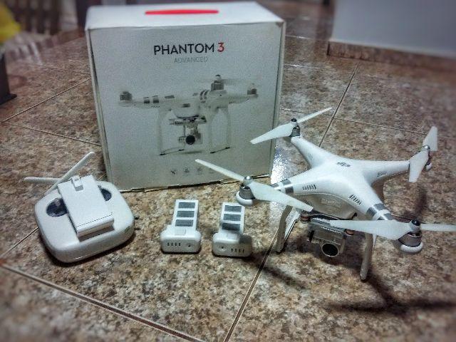 Drone DJI Phantom 3 Advance (Bateria Extra)