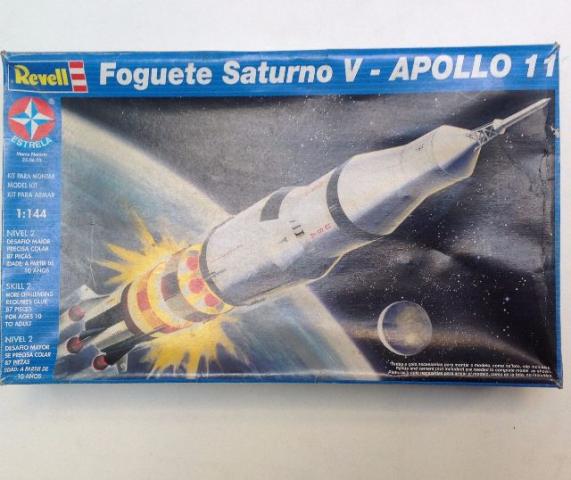 Foguete Saturno V Apollo 11 Revell Estrela