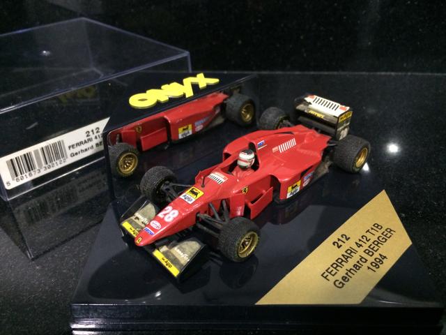 Gerhard Berger Ferrari 412 T1b #