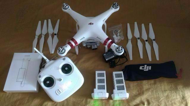 Phanton 3 standard com 2 baterias semi novo