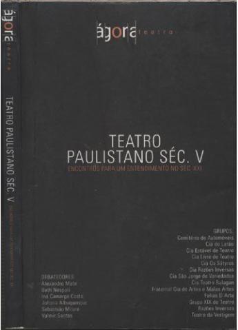 Teatro Paulistano Séc. V - Seminovo Em Ótimo Estado