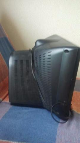 Televisão sem som,pequeno reparo 14 polegadas