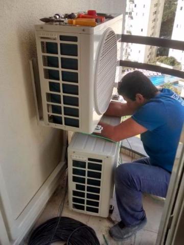 200 reais instalação de ar-condicionado, assistência