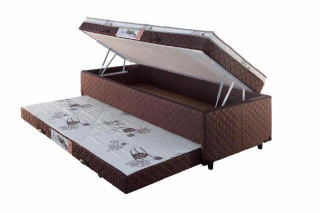 Cama bicama com baú - veja modelos diversos -rqm móveis
