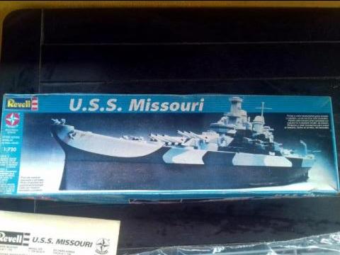 Kit Revell Uss Missouri