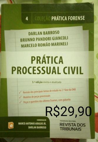 Livro Prática Processual Civil 3° Edição Editora RT