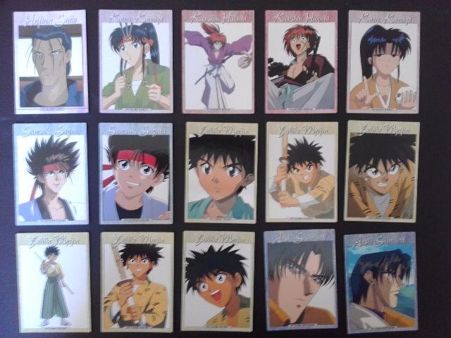 Lote De Cards Anime Samurai X / Rurouni Kenshin