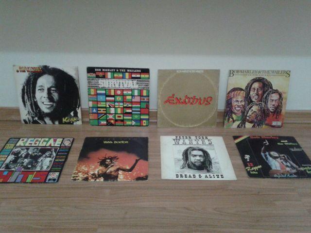 Lp Bob Marley e Peter Tosh (lote 08 discos)