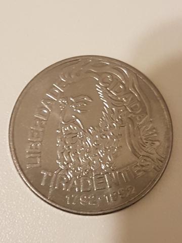 Moeda  cruzeiros tiradentes