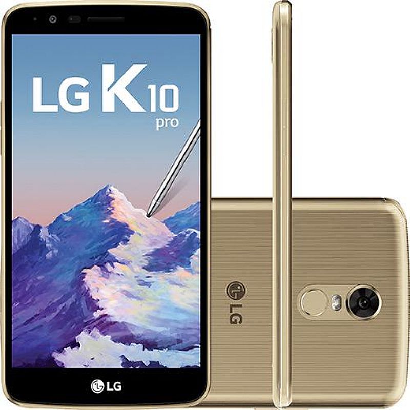 Smartphone lg k10 pro dual chip android 7.0 tela 5.7"