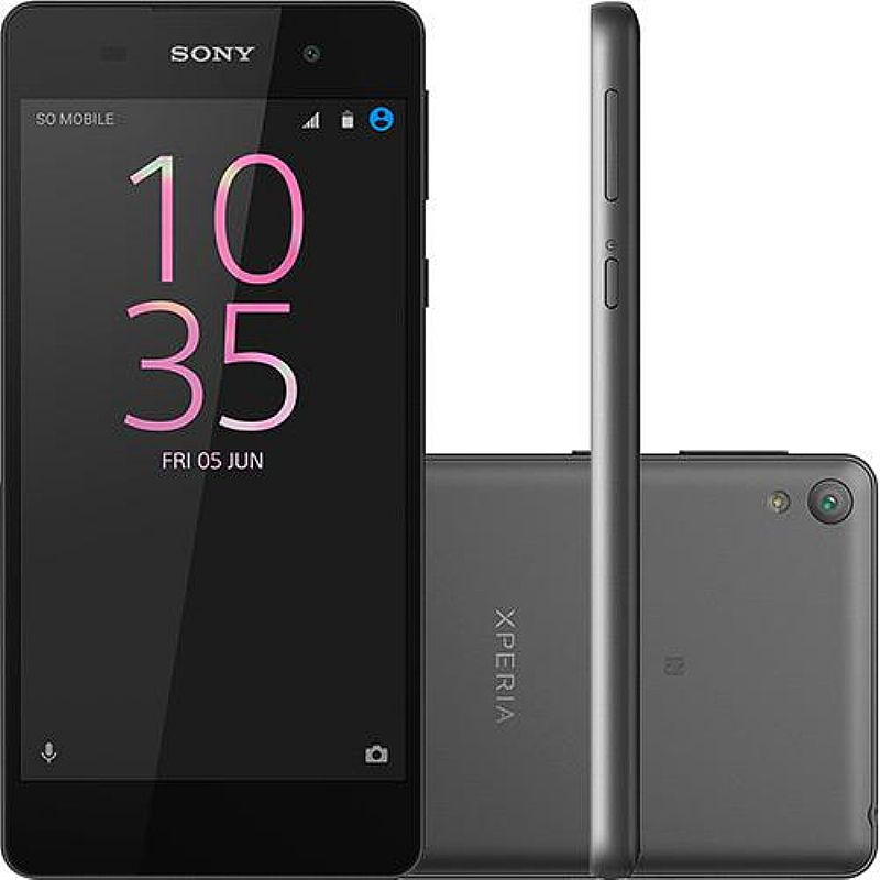 Smartphone sony xperia e5 single chip android tela 5" 16gb