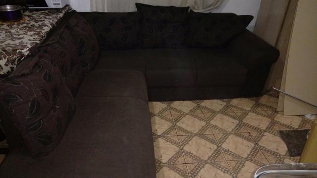 Vendo sofá de canto semi-novo