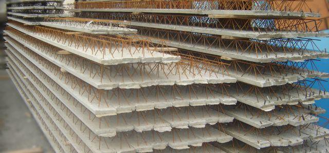 Vigas treliçadas para laje trm