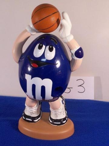 Display raríssimo MMS azul 35cm importado