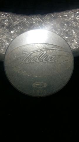 Placa oakley juliet xmetal