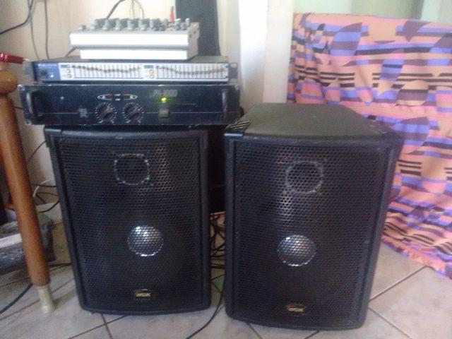 Som profissional para igrejas ou bares