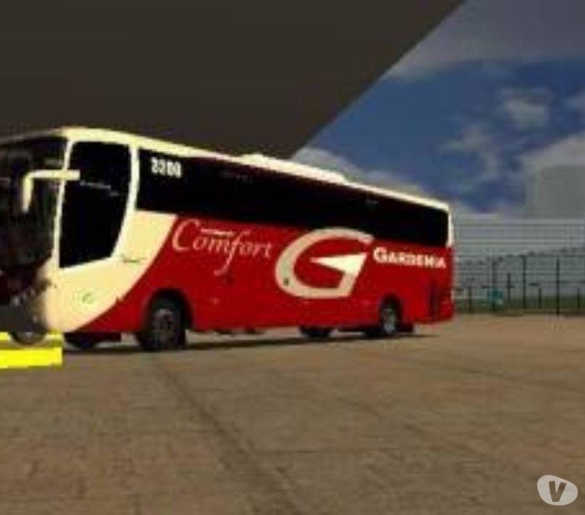 diversos modelos de ônibus