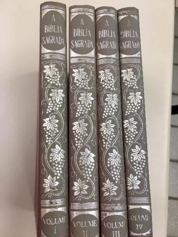 Coleção A Bíblia Sagrada - 4 volumes
