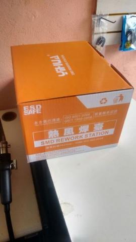 Estação de ar quente de bancada pra hj