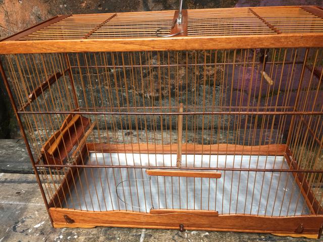 Gaiola para curió ou bigode