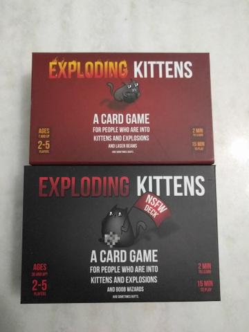 Jogo de cartas Exploding Kittens