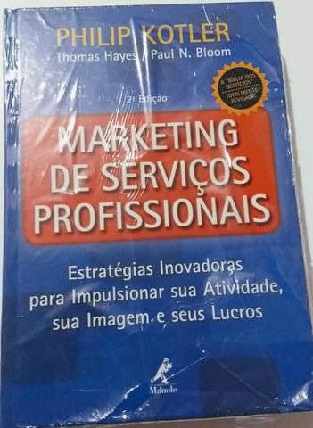 Livro Marketing de serviços profissionais