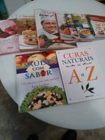 Lote de livro de culinaria
