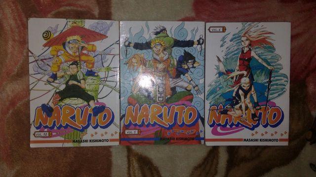 Mangá Naruto Volumes 