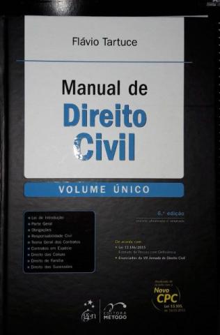 Manual de Direito Civil - Volume Único - 6ª Ed. 