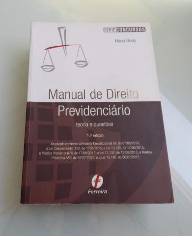 Manual de direito previdenciário Hugo Goes
