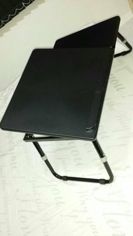 Mesa para Notebook Com Cooler Dobrável Suporte Base Mouse