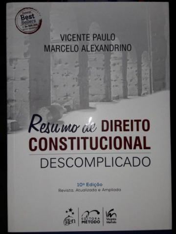 Resumo de Direito Constitucional Descomplicado - 10ª Ed.