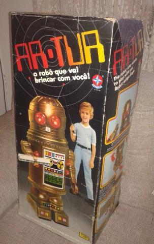 Robô Artur Estrela - Década de 80