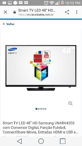 Smart tv led 48” HDSamsung UN48H