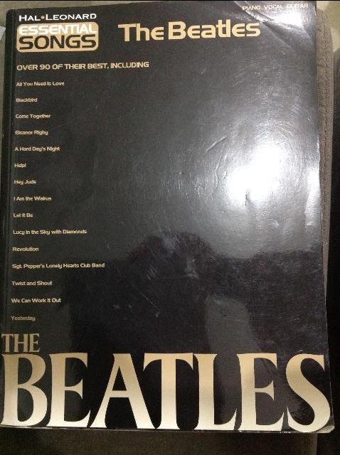 Beatles - Livro de partitura com 90 músicas
