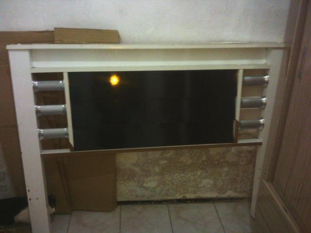 Cabeceira de cama tubular