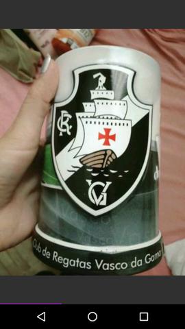 Caneca grande oficial do Vasco