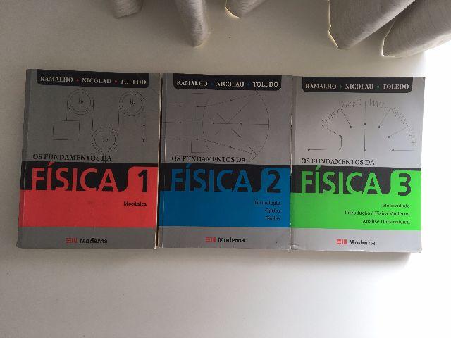 Coleção Completa - Os Fundamentos Da Física - Vol. 1, 2 E