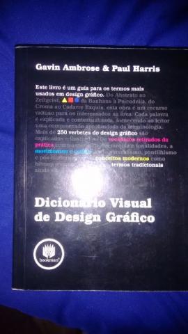 Dicionário visual de design gráfico, novo, sem uso-gavin