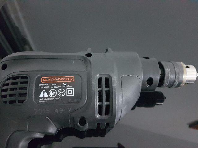 Furadeira de Impacto Black & Decker + Jogo furar/parafusar