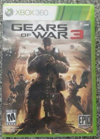 Jogos Gears of War 2 e Gears of War 3 Originais para Xbox