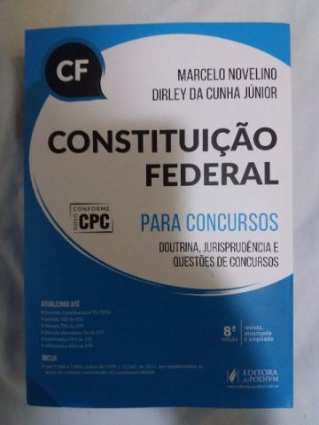 Livro Constituição federal para concursos 